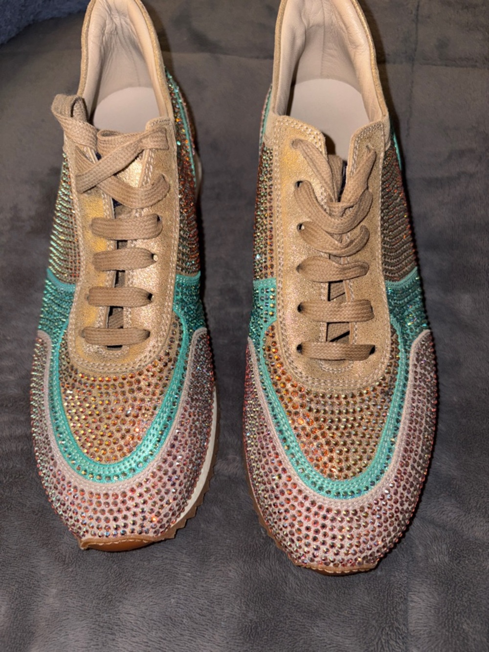 Authentic LeSilla Crystal Sneakers